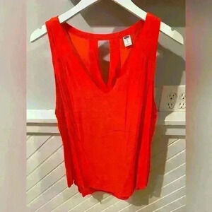 3/$15. Bright orange tank top!